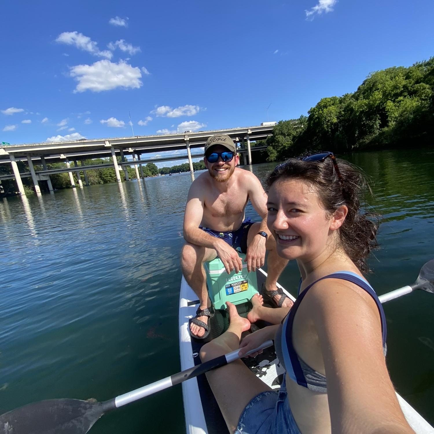 Ladybird Lake in Austin, TX, was a favorite spot of ours this past summer.
