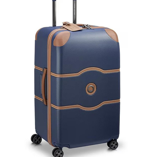 Delsey Paris Chatelet Air 2.0 26 inch Trunk Spinner Suitcase - Navy Blue
