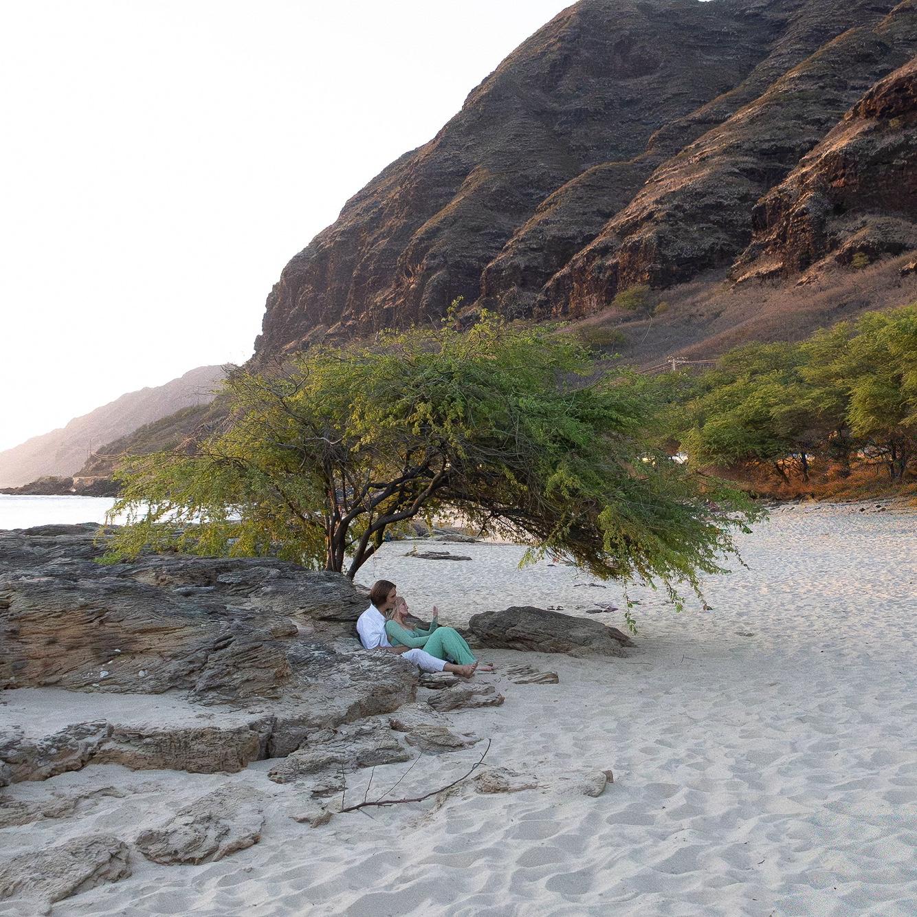 Proposal photos in Hawai'i