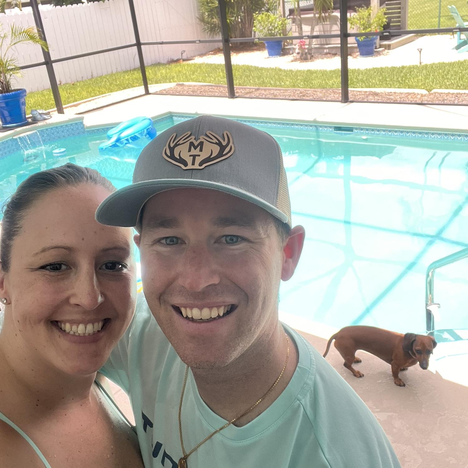 This was the weekend we first said "I Love You". Vienna was included!