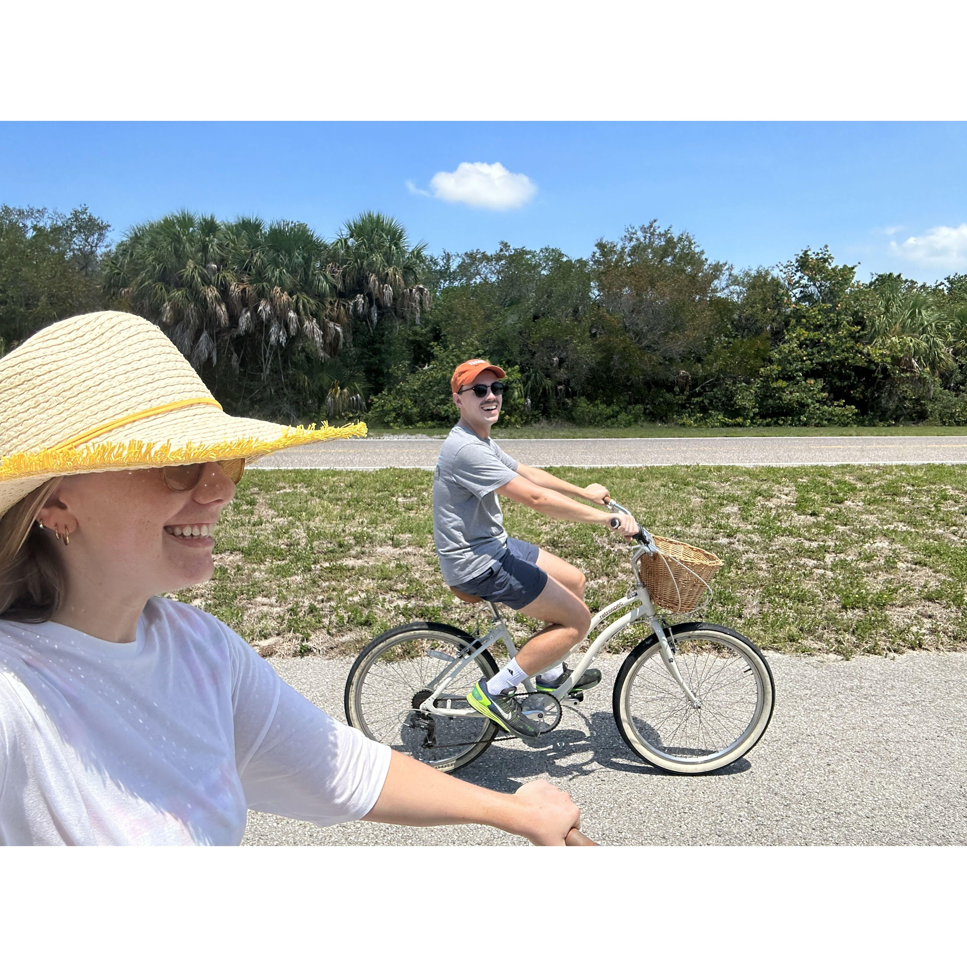 Biking Fort De Soto