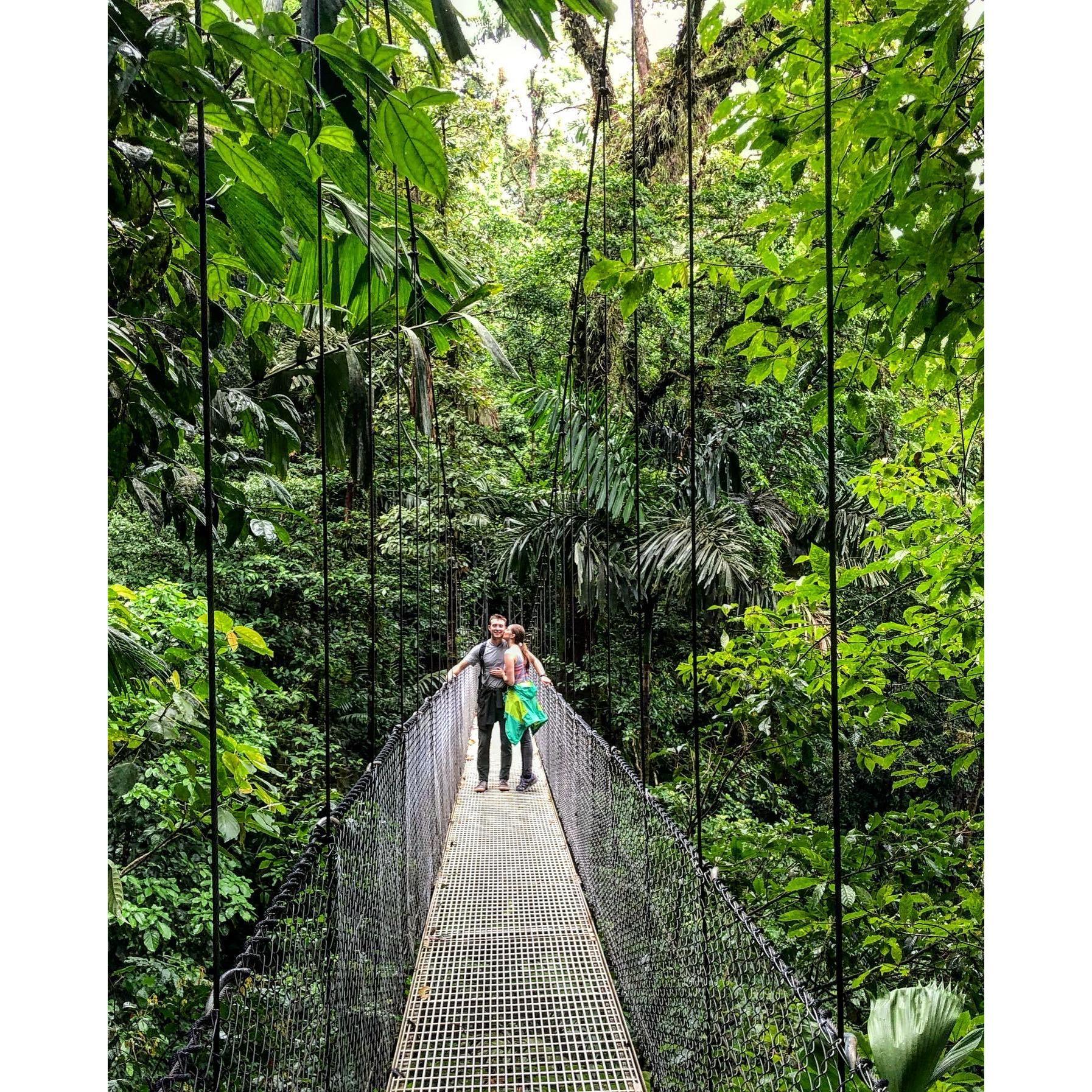 Costa Rica rainforest (Mitchell surprised me with a trip for my 24th birthday!)