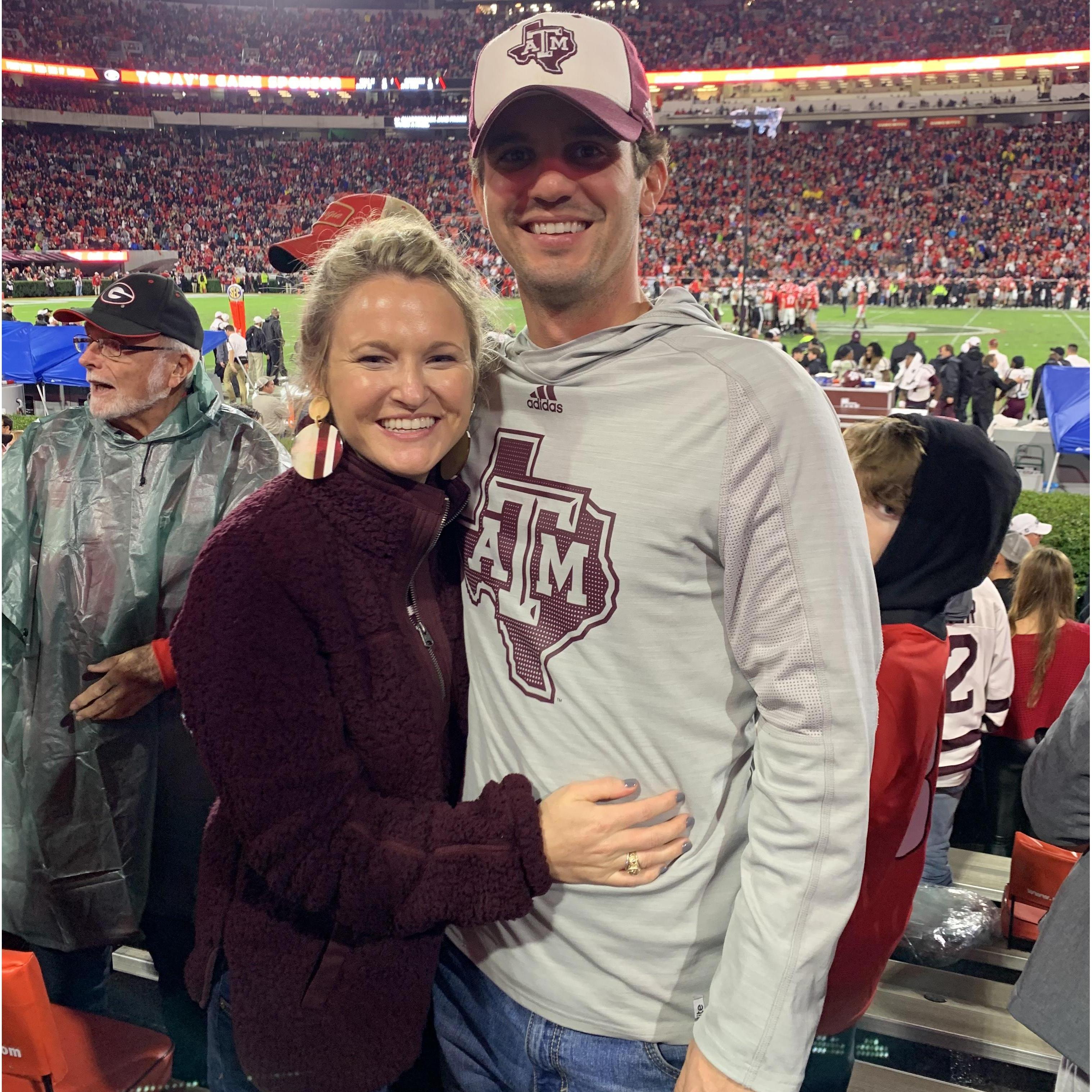 Texas A&M @ Georgia Football game
Athens, Georgia
