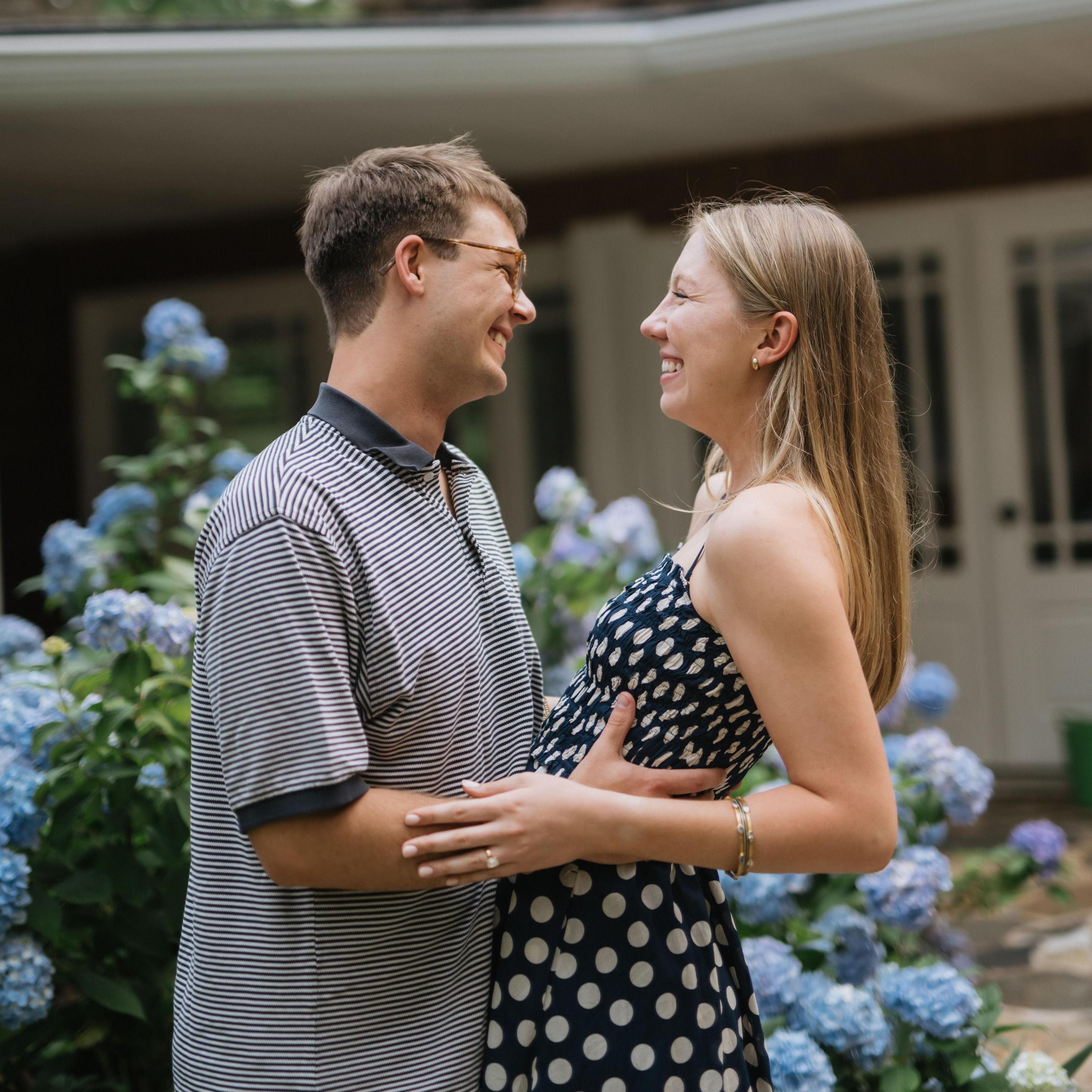 photos from our engagement! may 2025