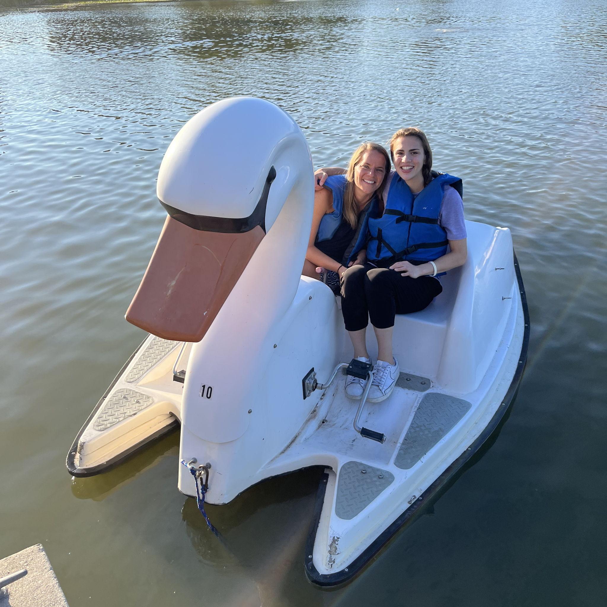 On July 15, 2022, we had our first official date...highly recommend swan boats in Humboldt Park ;)