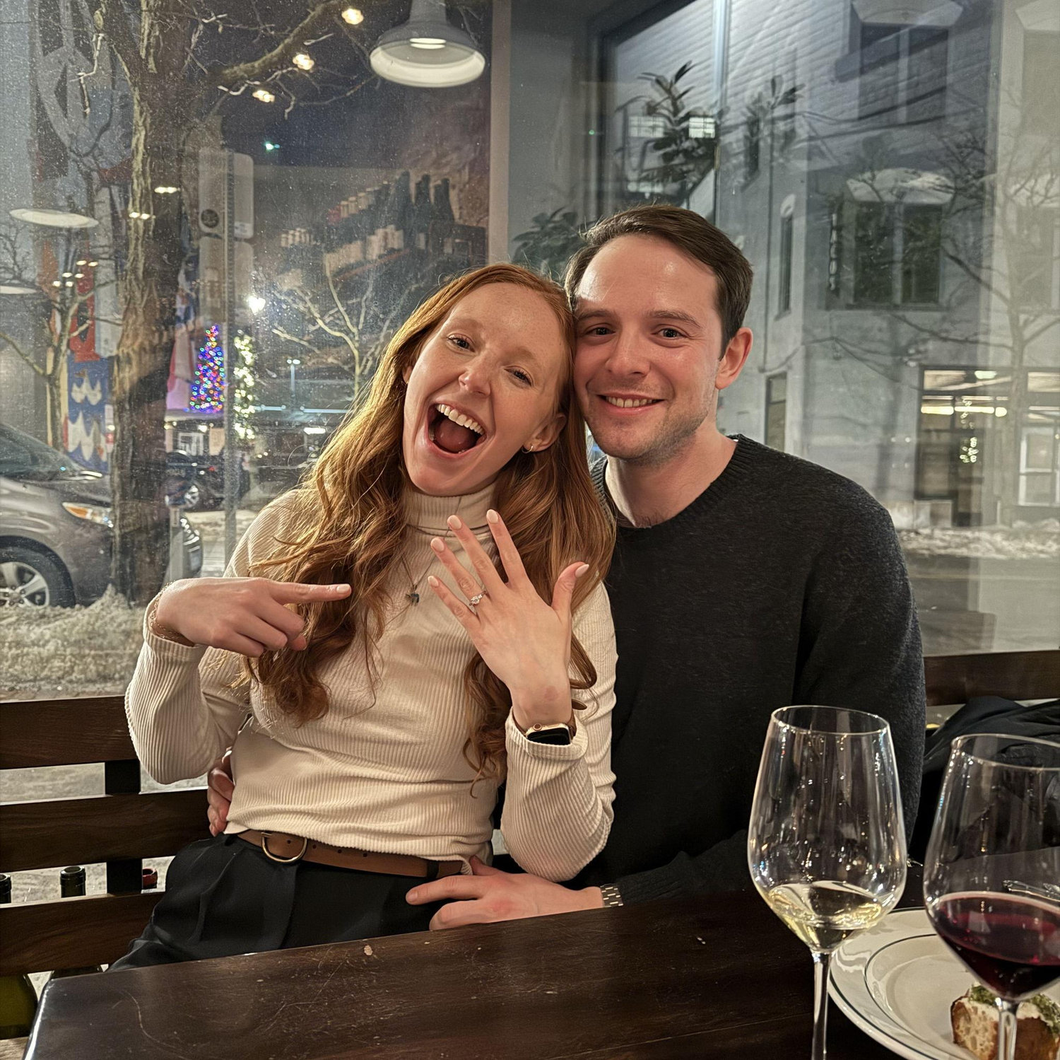 Engaged on 2/13/2026 at Specer's in Ann Arbor, MI!