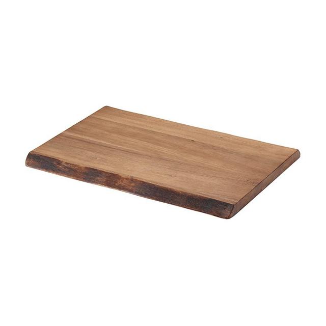 Rachael Ray 50797 Pantryware Wood Cutting Board / Wood Serving Board - 17 Inch x 12 Inch, Brown