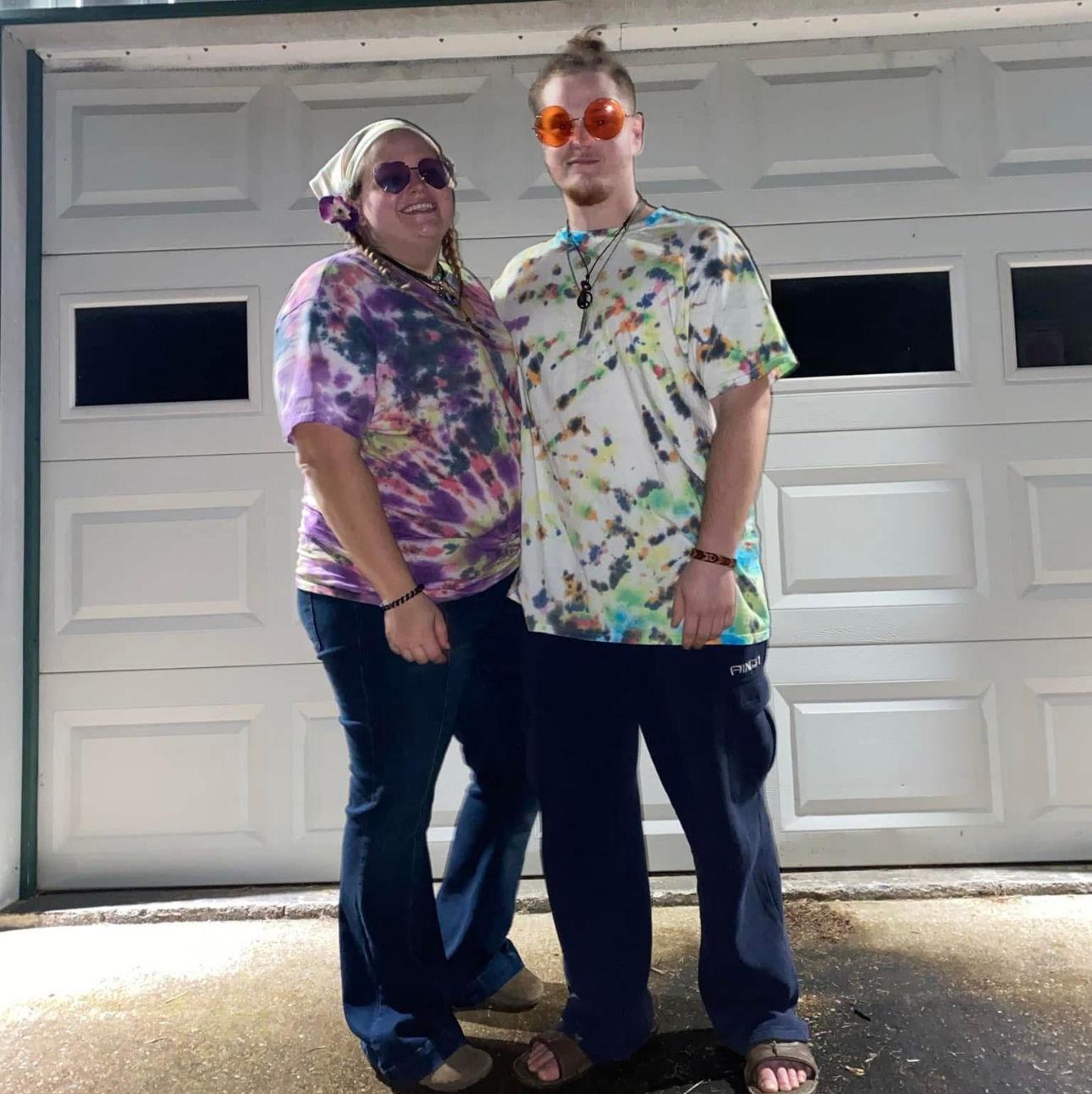 First Halloween party together.