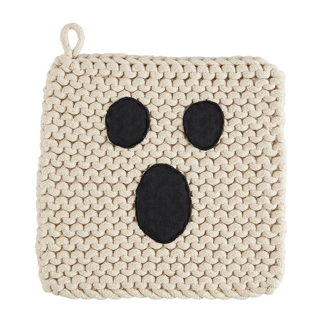Mud Pie Ghost Halloween Pot Holder