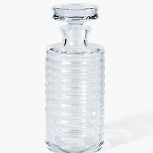 Ribbed Decanter - TALL