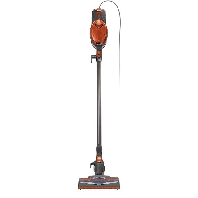 Shark HV302 Rocket Pet Corded Stick Vacuum, Lightweight with Swivel Steering for Carpets Hard Floors, Converts to Hand Vacuum, Includes Crevice Tool, Pet Multi-Tool Precision Duster, Orange