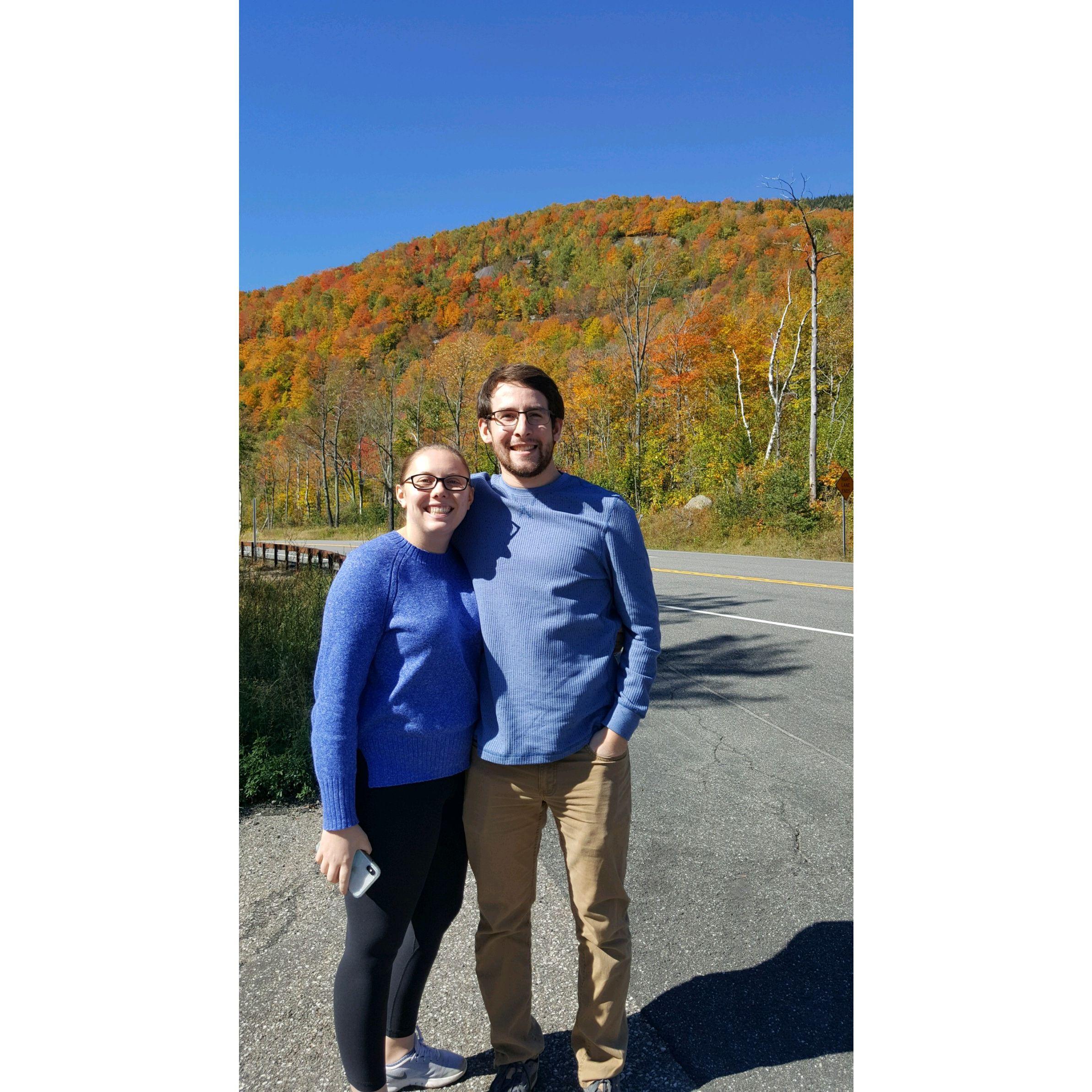 2019 - Nick moved to upstate New York after college. Jessi often flew out to see the amazing foliage, and on some occasions, found time to see Nick as well.