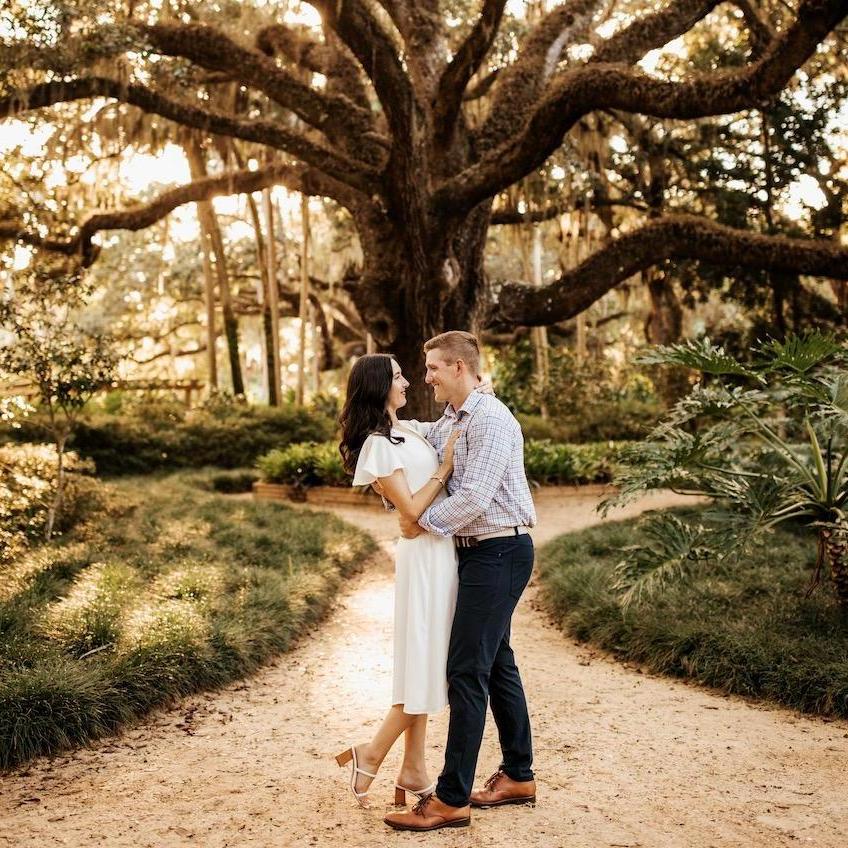 Engagement Photos | Washington Oaks State Park | 28 North Photography