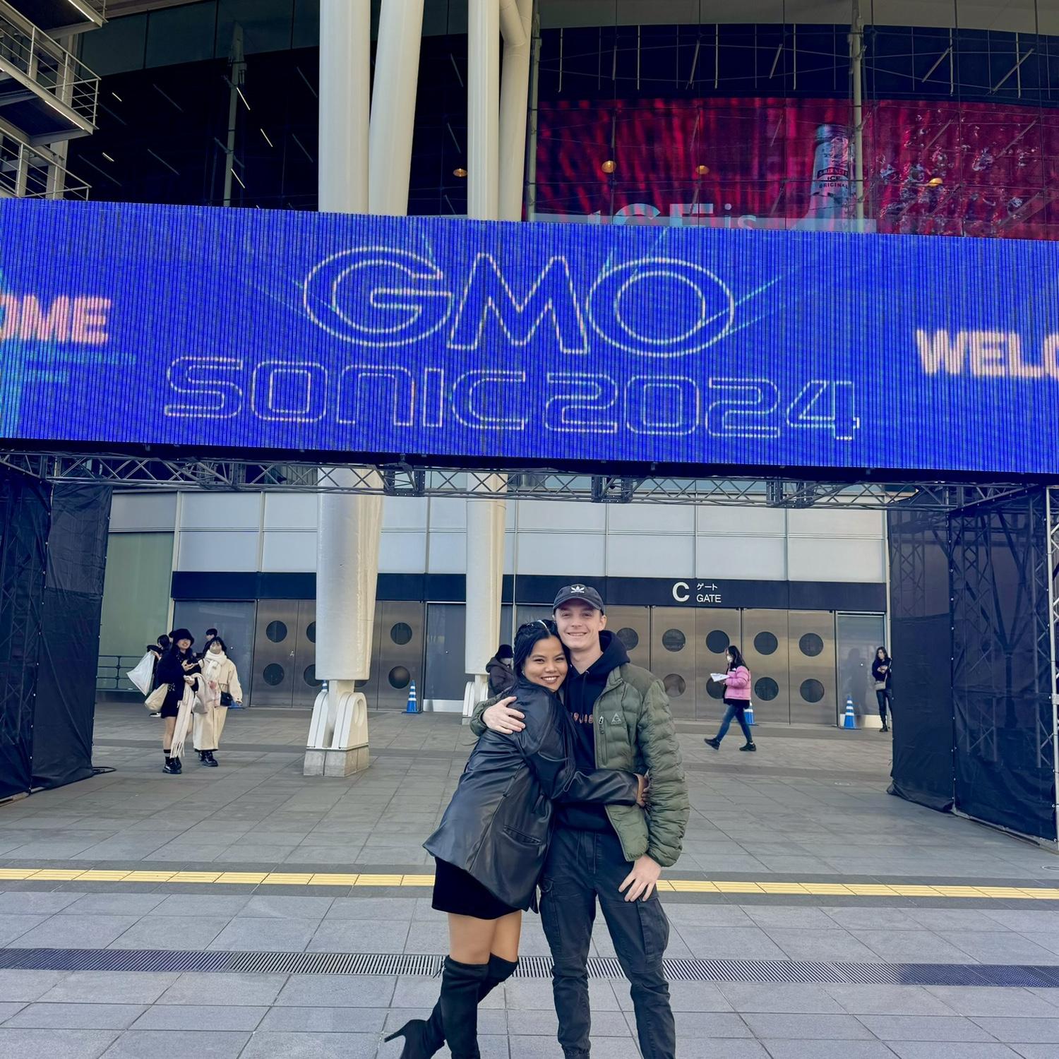 Our first Concert in Tokyo! 
 3 weeks after we met❤️