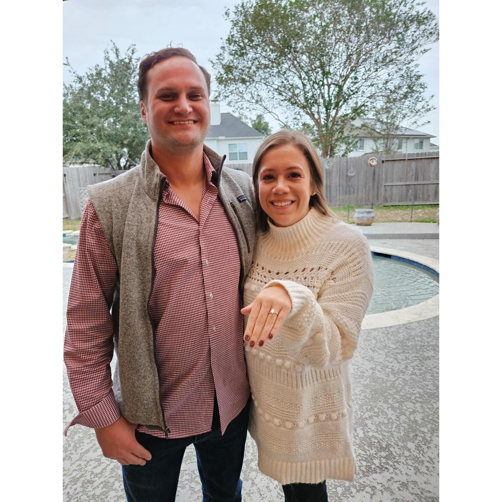 Nicole said yes!