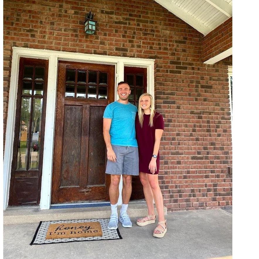 Our first house!