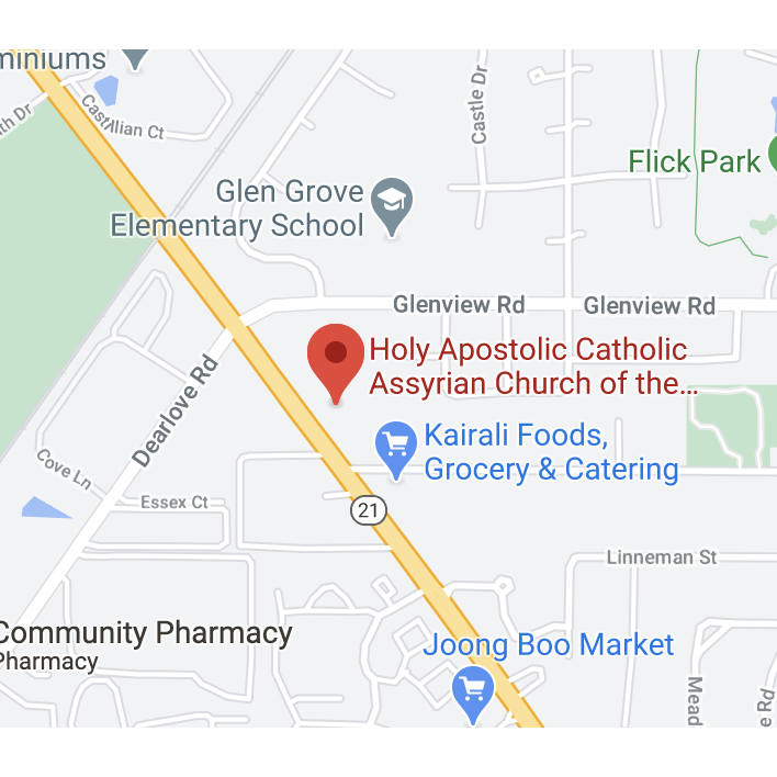 Here is a map version of the church location.