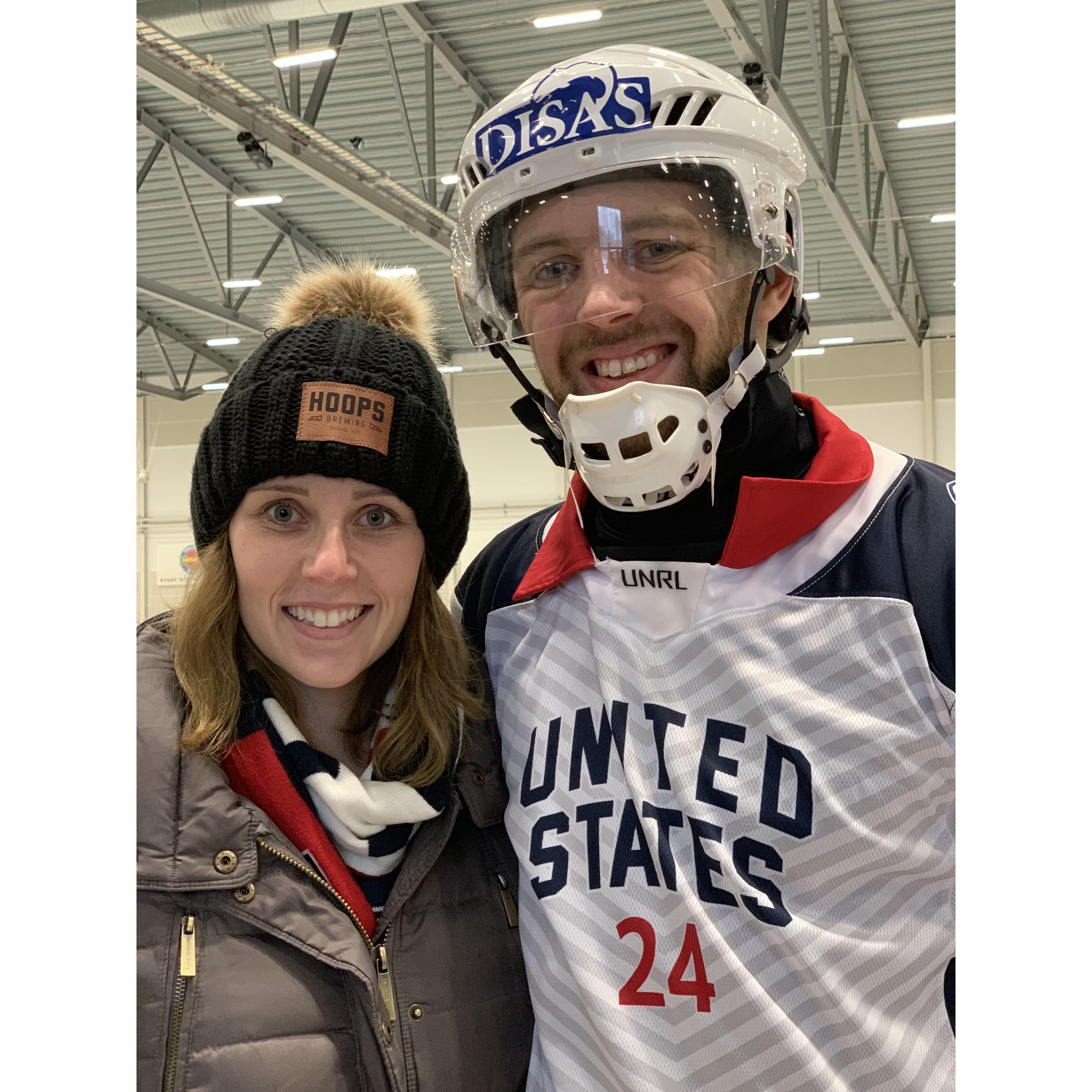 Sweden for Mike's Bandy World Championships!