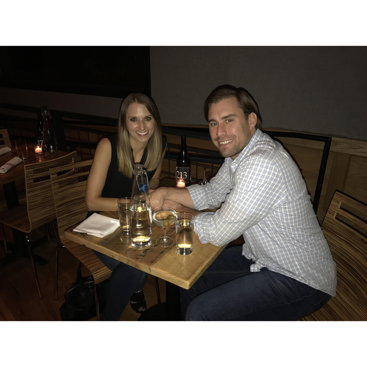 Third anniversary at City Winery listening to Sawyer Fredericks