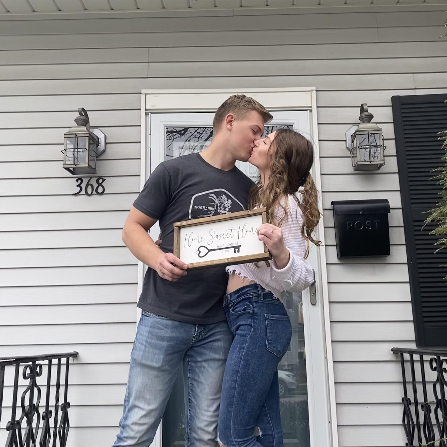 April 1, 2022 we bought our first home