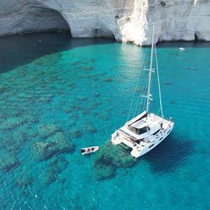 Catamaran Cruise in Santorini