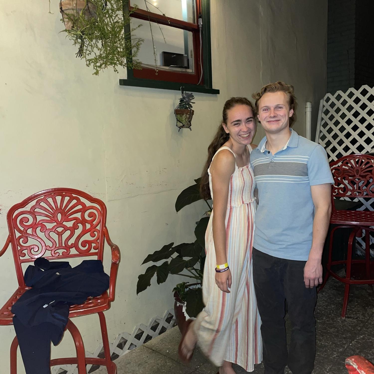 One of Kristen and Sean's first photos. This photo was taken in St. Augustine, Florida.