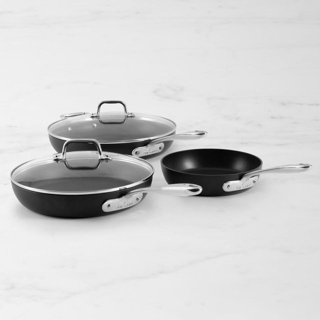 All-Clad HA1 Expert Nonstick 5-Piece Cookware Set