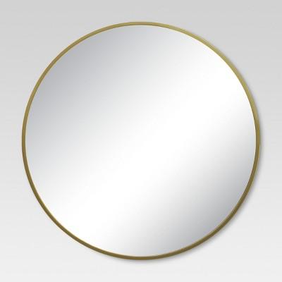 Round Wall Mirror Brass - Project 62™