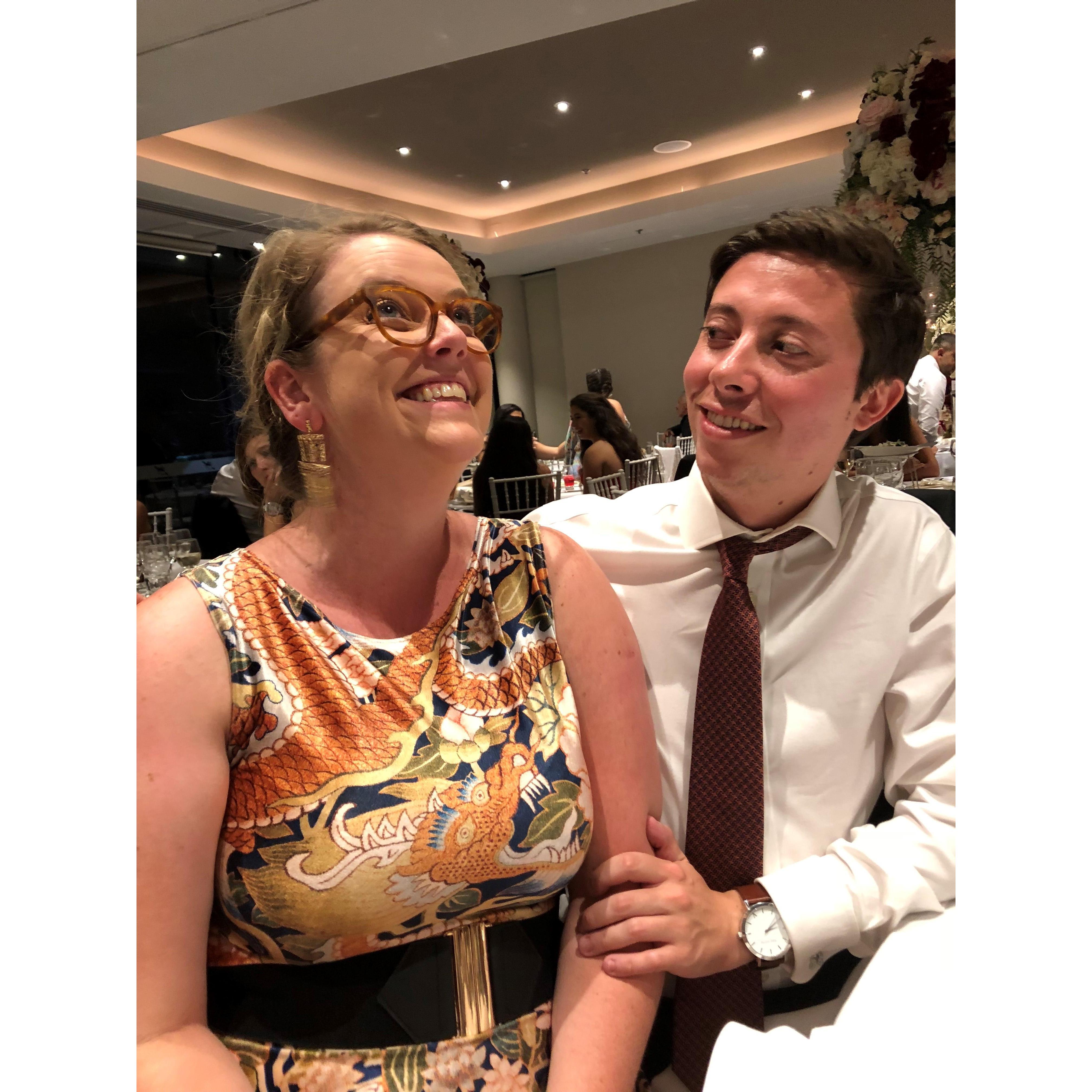 We scrub up alright - part 2 - Christina and Dave's wedding - February 2018
