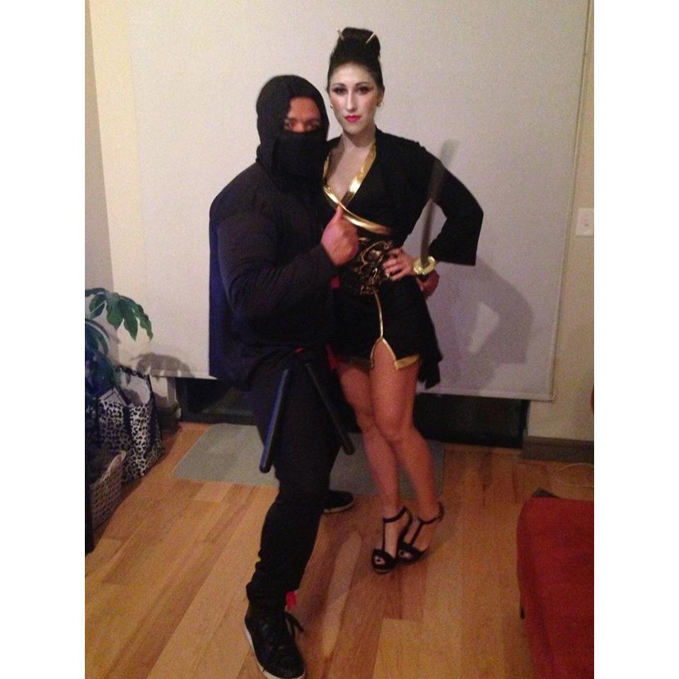 Halloween 2014- Ninja and Geisha