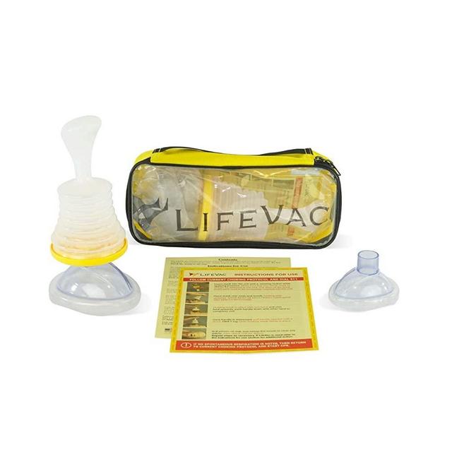 LifeVac - Choking Rescue Device Home Kit for Adult and Children First Aid Kit, Portable Choking Rescue Device, First Aid Choking Device, Travel Kit