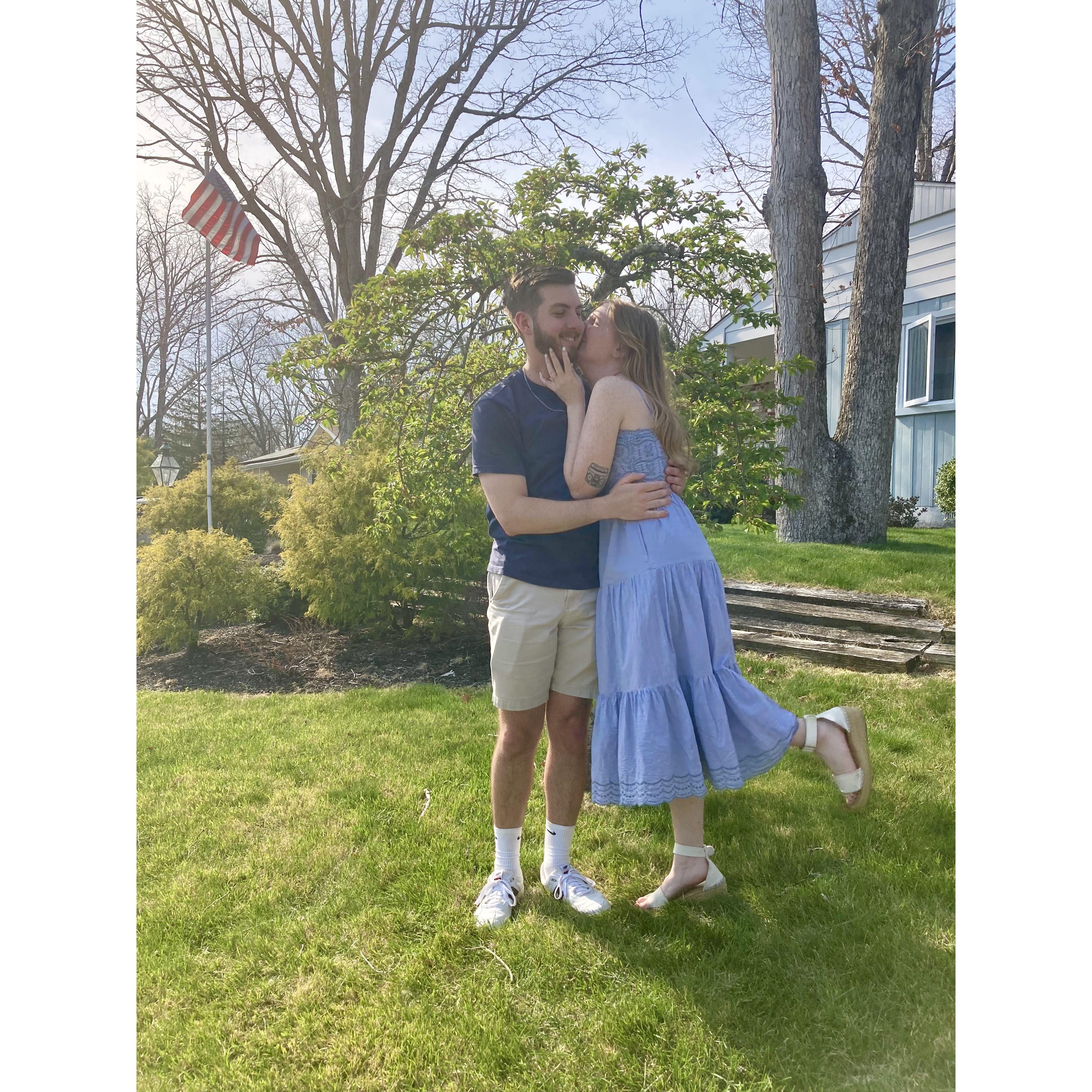 Our first Easter together