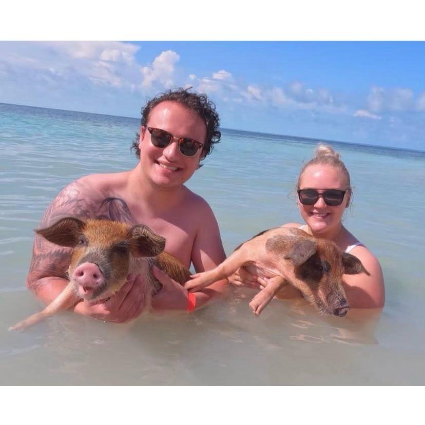 Bahamas Cruise to celebrate us both graduating with our Master's degrees after only 5 years of college!
