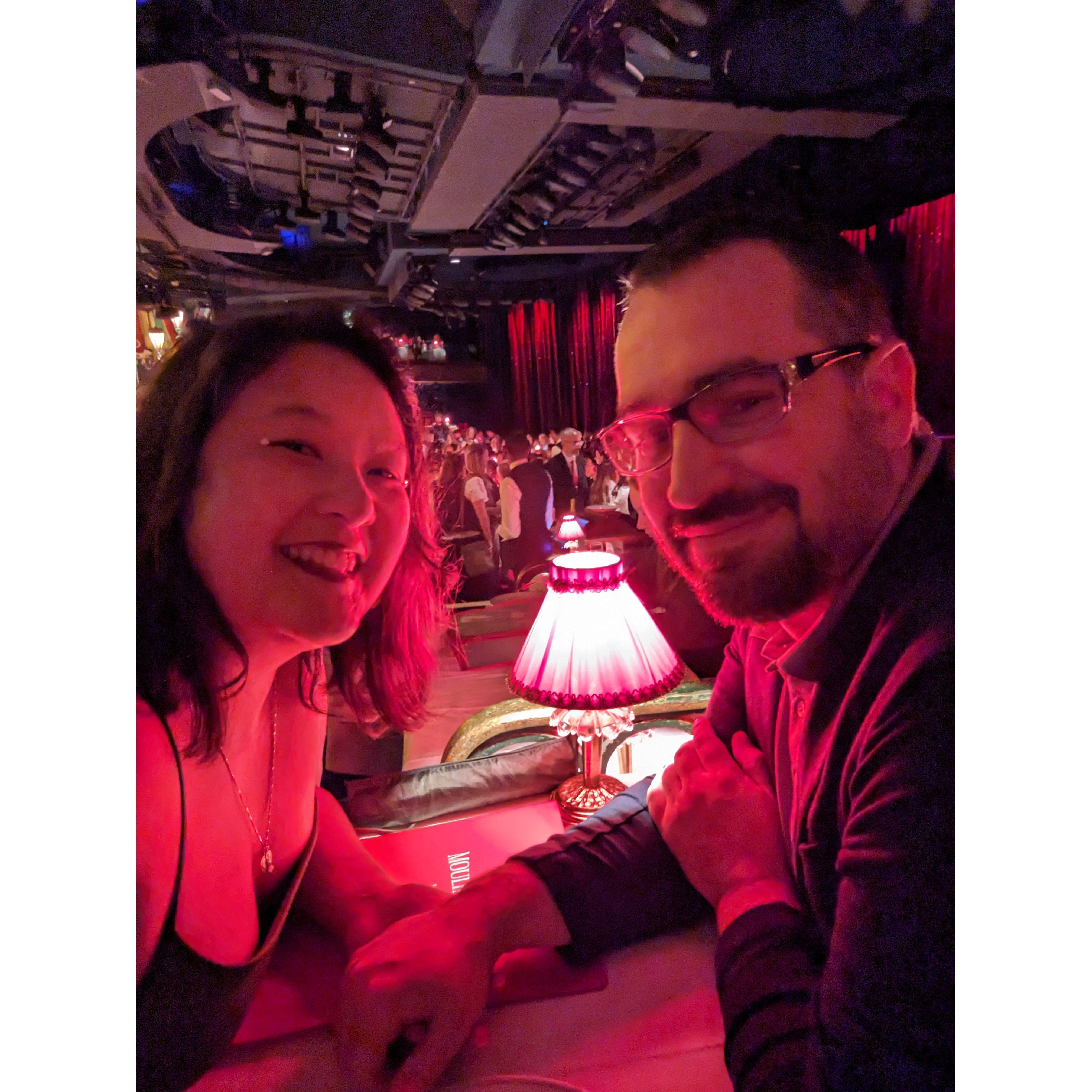 Moulin Rouge show in Paris