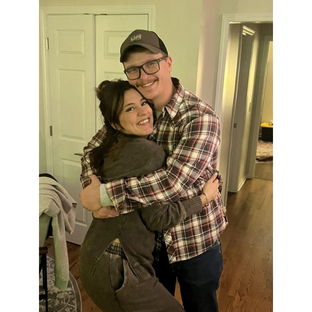 He said "I love you" the next morning!