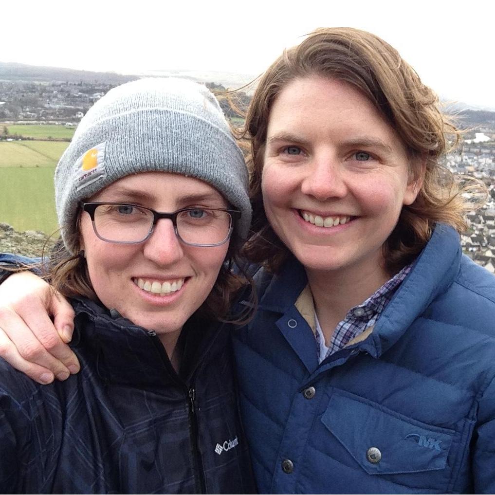 Soon after they began dating, Amy moved to York, England to do mouse experiments for 6 months (or something like that). Rachel was kind enough to visit her in the winter.