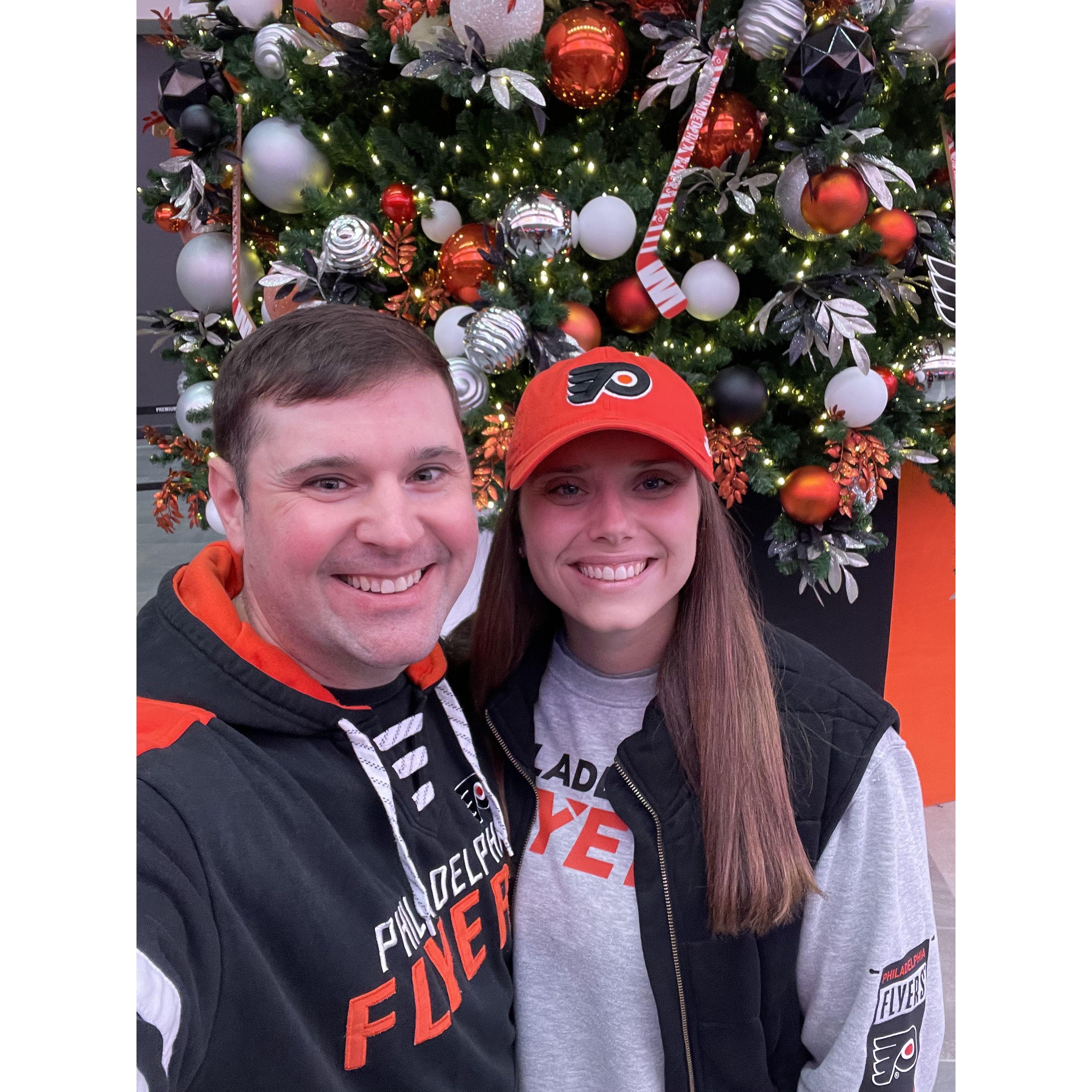 Brett shockingly loves Julia more than the Flyers!