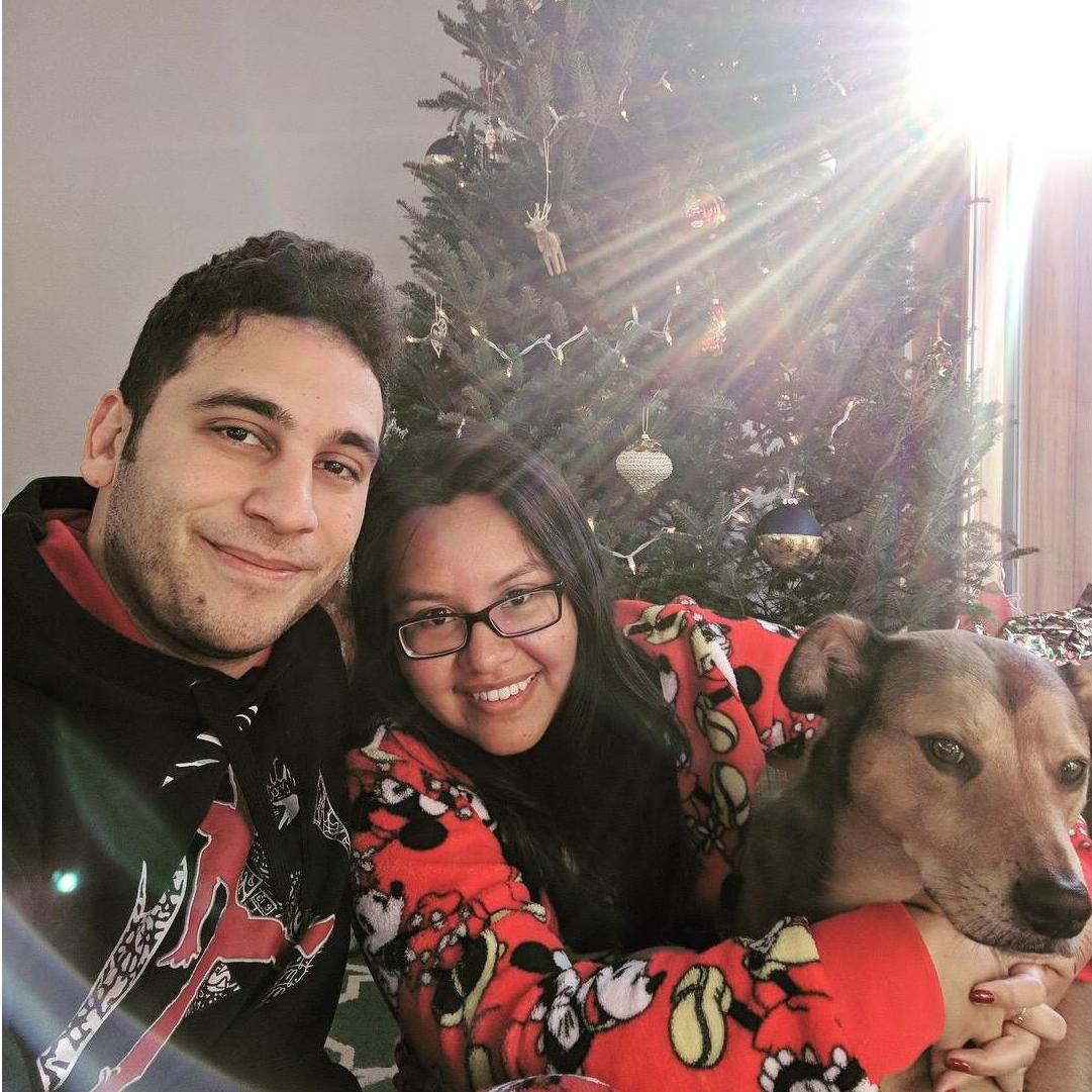 Our first Christmas family photo
