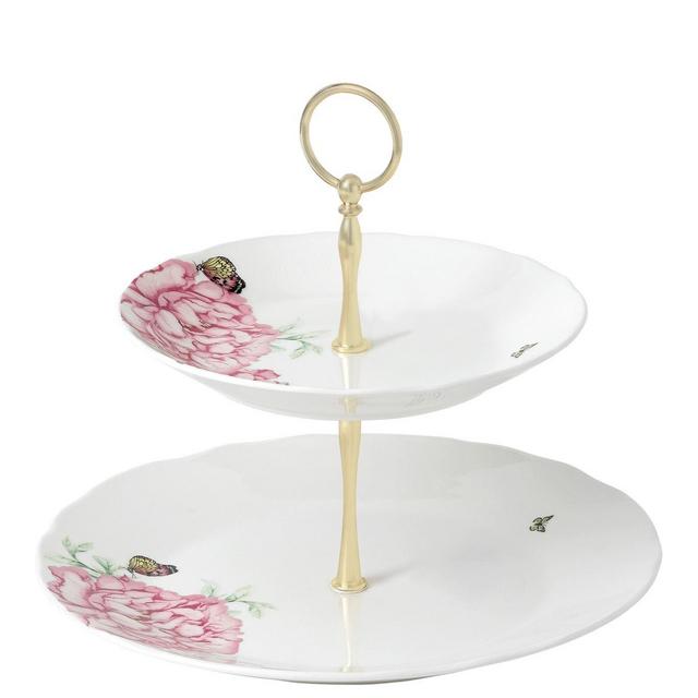 Royal Albert Miranda Kerr Everyday Friendship Cake Stand Two-Tier White