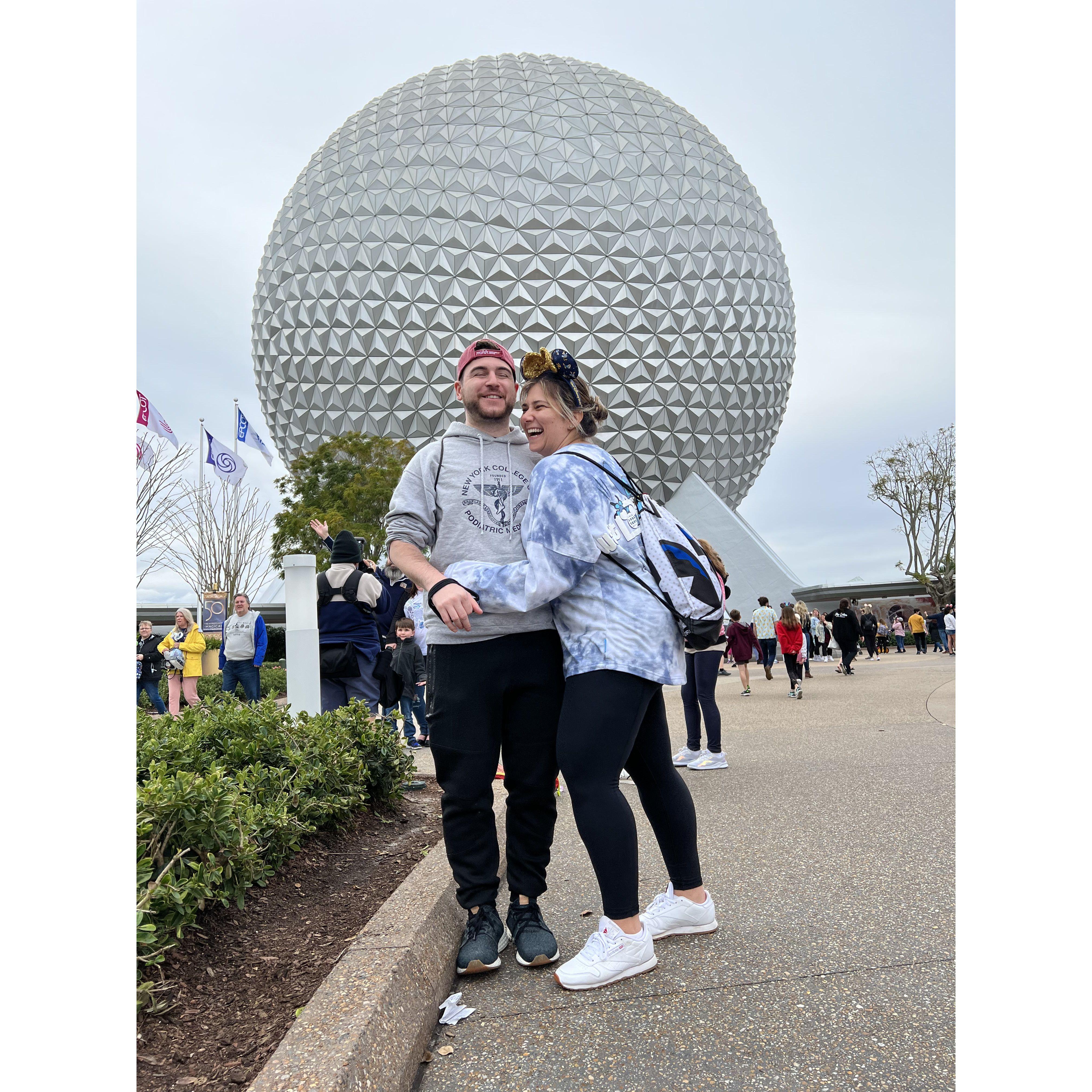 One of my favorite pictures from one of our favorite trips to Disney.