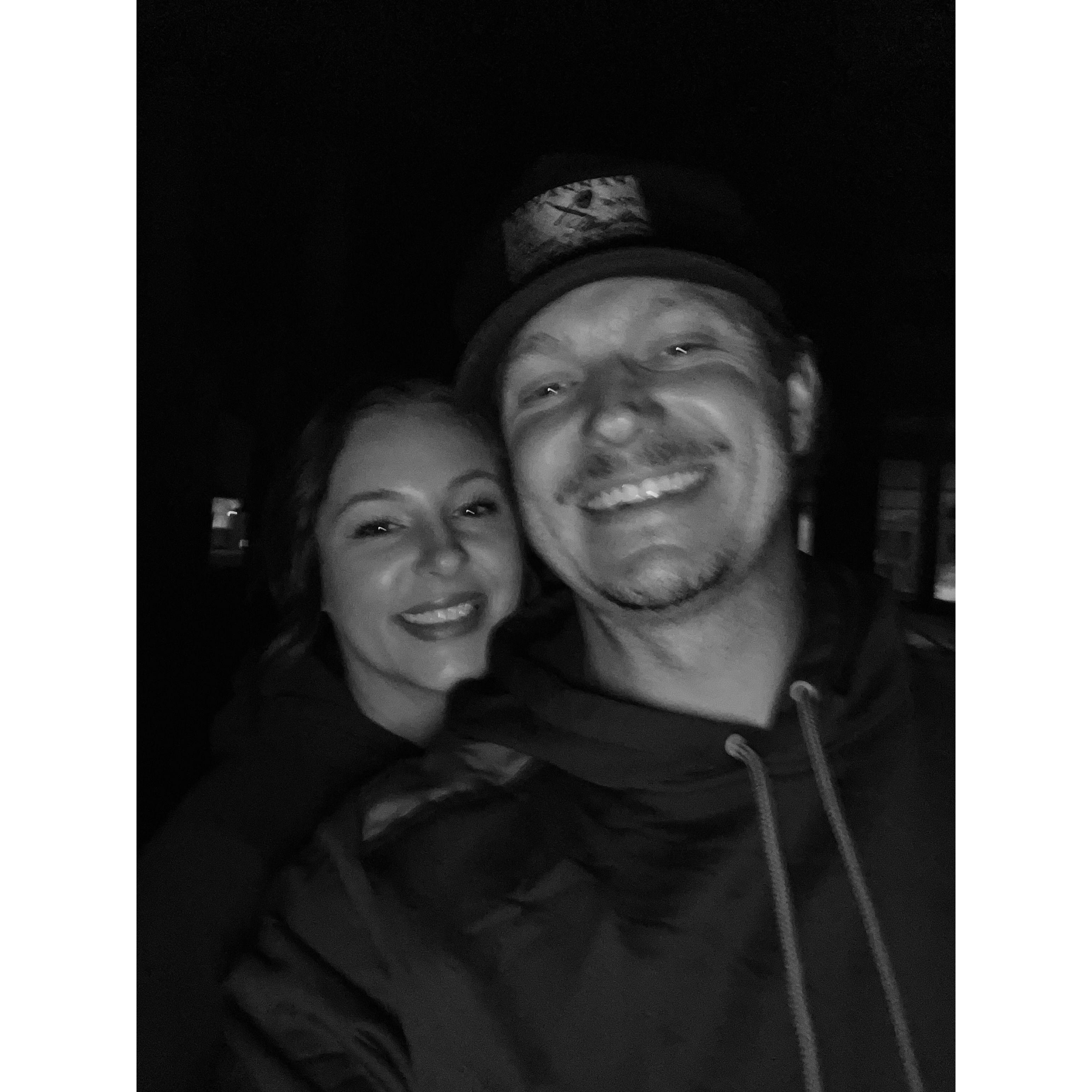Night walks on the beach