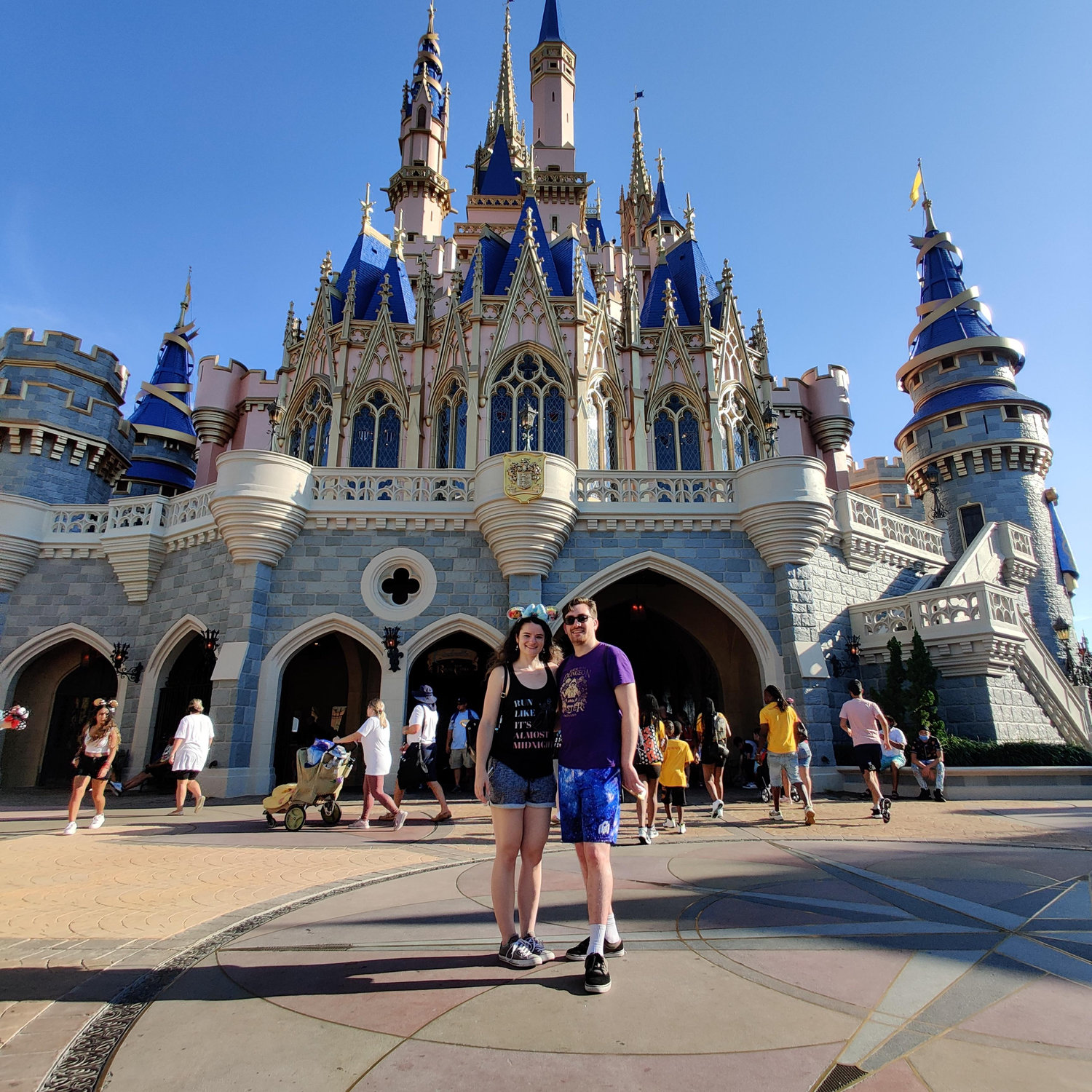 Our first trip to Disneyland together!