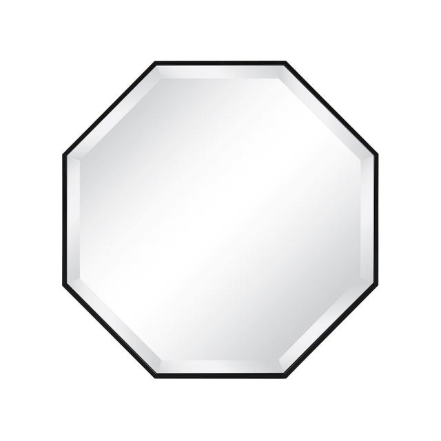 Kate and Laurel Rhodes Framed Octagon Wall Mirror - 24.75" x 24.75"