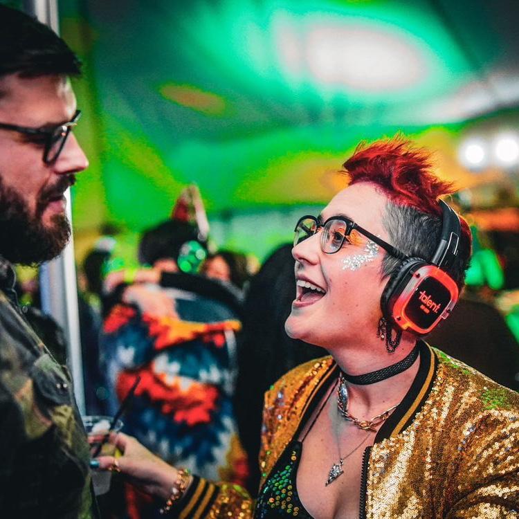 NYE Silent Disco at Yellow Cab Tavern, Dayton, Ohio 2023