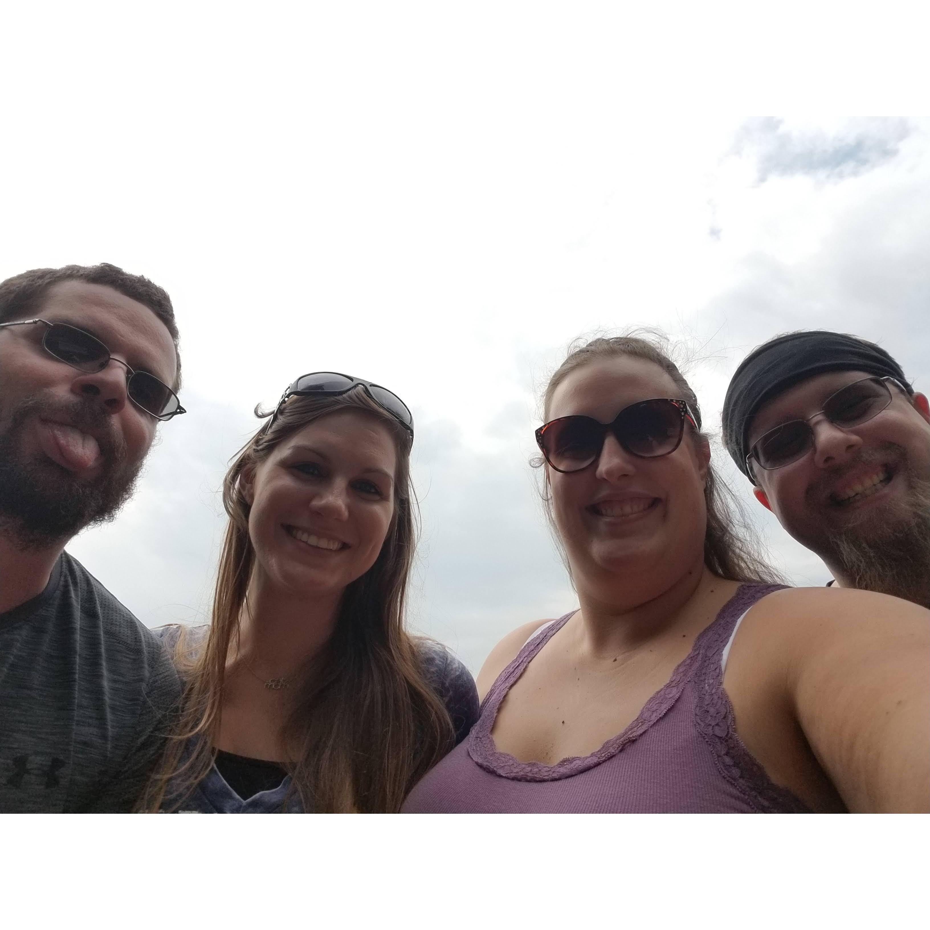 Jeff, Christine, Vanessa, Kenny
Up north trip 2018