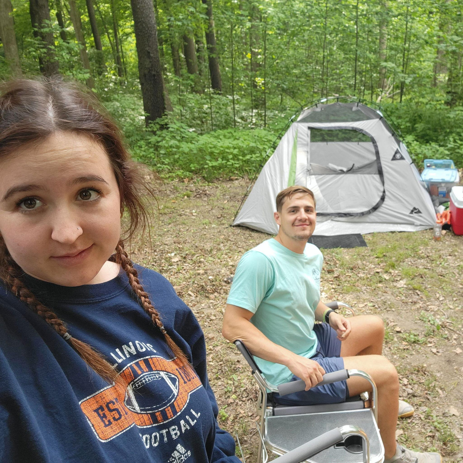 The first camping trip we took