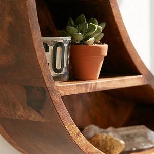 Crescent Moon Wall Shelf