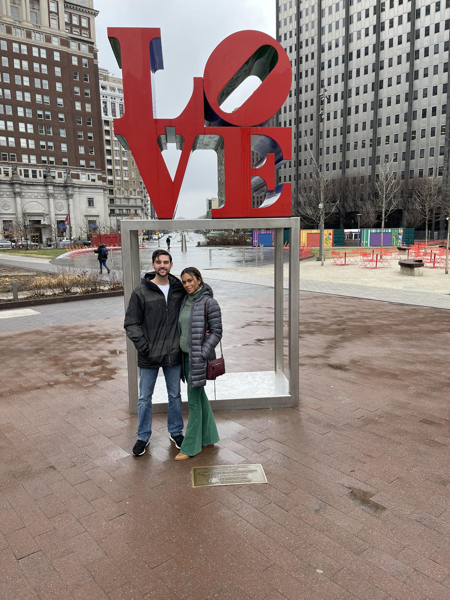 On our way to go skiing, we took a little detour to Philly to grab some delicious cheesesteaks and tour the city!