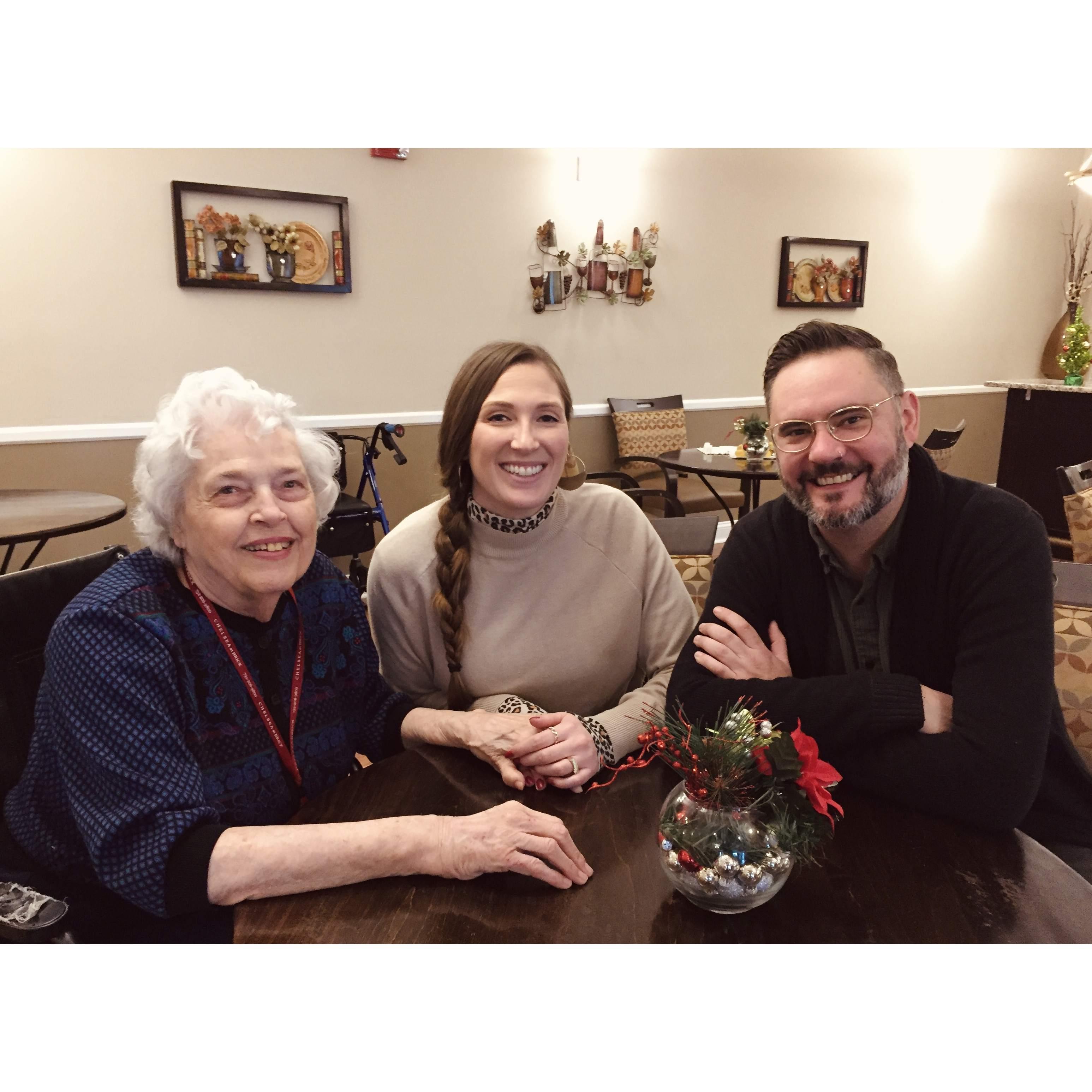 Mildred, Emily's grandmother, the first time she met Mo (and couldn't believe he knew about Casablanca).