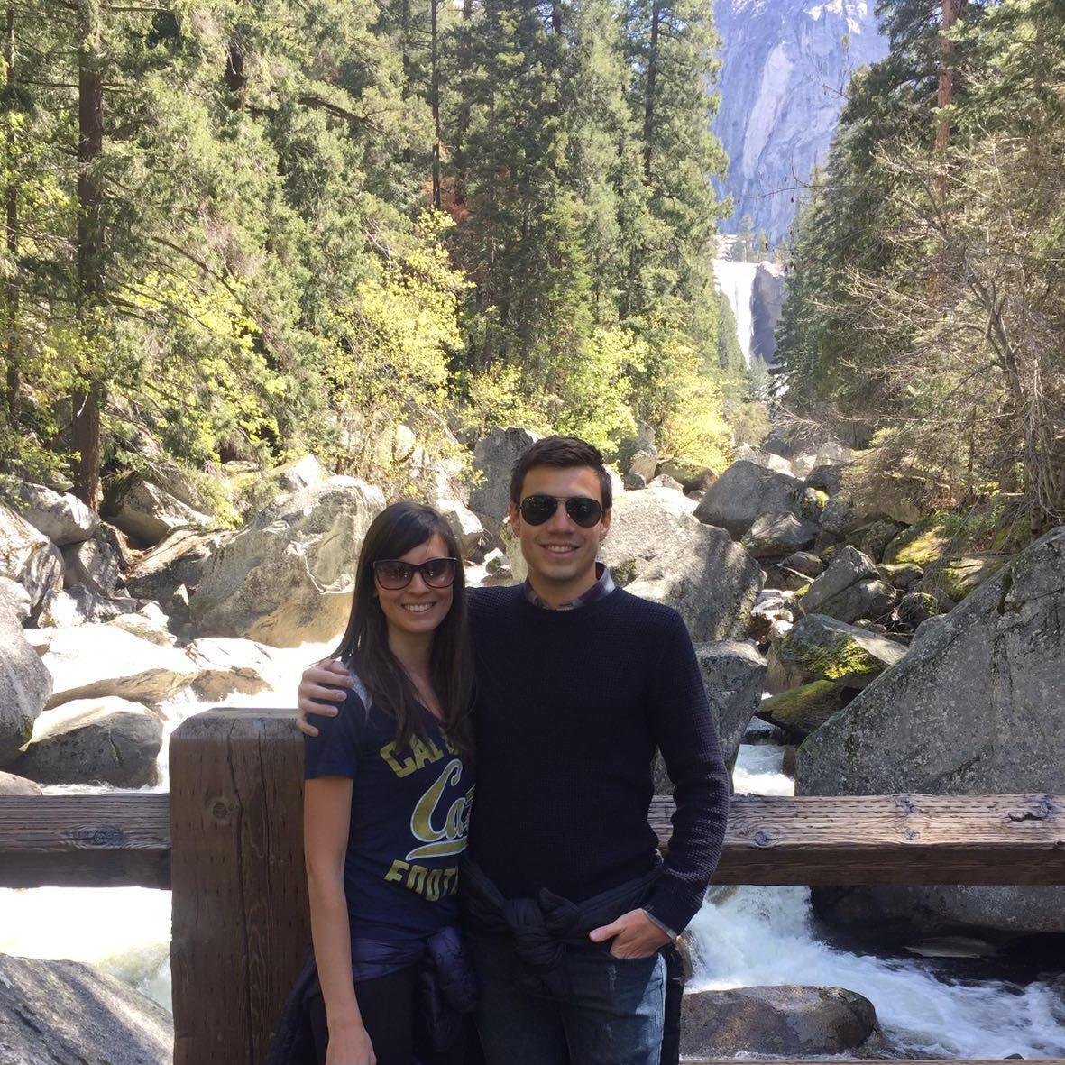 The first of many trips together in the US